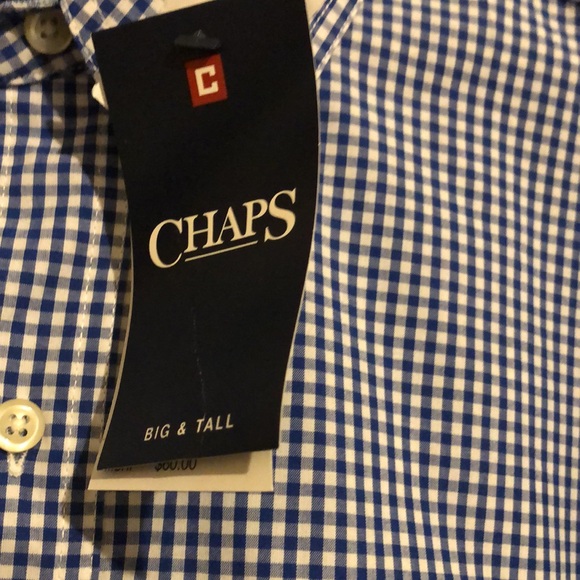 NWT CHAPS MEN SHIRT. - Picture 2 of 6